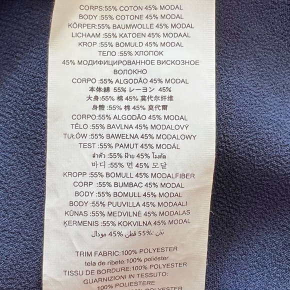 NWOT Michael Kors Women's Woven Mix Double Hem Teal Tank Top Blouse - Picture 8 of 8